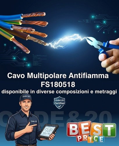 Cavo multipolare cpr fs18or18 - multipolare,