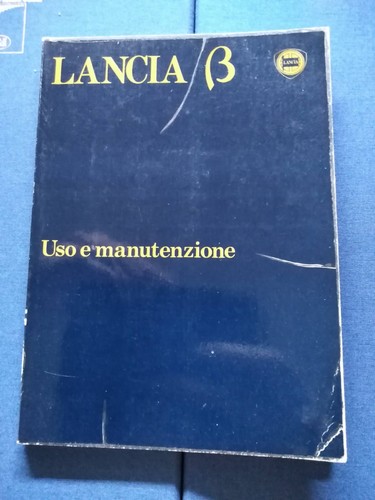 Lancia beta libretto uso - lancia beta,