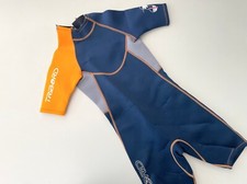 DECATHLON Muta Neoprene Shorty Surf Sub Bambino 10 Anni