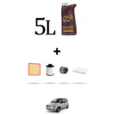 HOFFCAR Kit tagliando 4 FILTRI