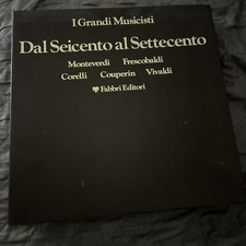 Fabbri Editore I Grandi Musicisti Dal Seicento Al Settecento  8 Vinili Dischi