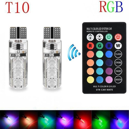 Led rgb t10 telecomando - 6,