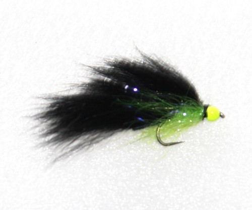 Mosche trota mamba nere mini - mosche,