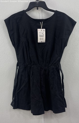 Zara girl black solid - girl,