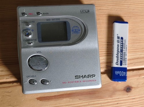Sharp minidisc walkman player - minidisc,