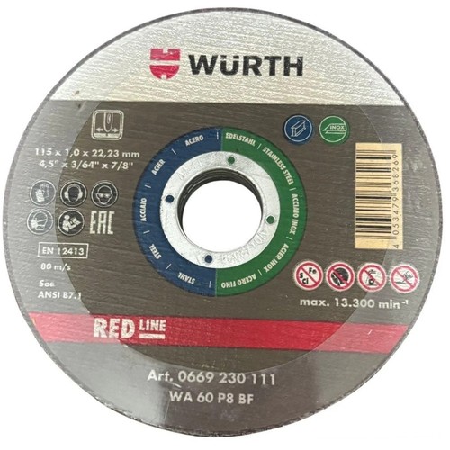 Wurth dischi taglio - dischi, da