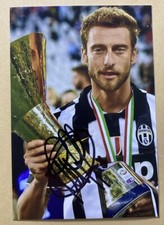 Foto autografata Claudio Marchisio autografo Juventus Signed Photo Italia