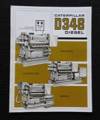 1968 caterpillar d348 diesel - 1968,