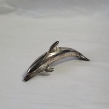SEGNAPOSTO Silver Plate Anni '60 "Delfini" • Vintage