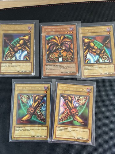 Exodia the forbidden - yu-gi-oh,