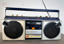 AIWA Stereo 3000 Boombox - Radio registratore a cassette a 4 bande
