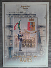 Italia 2000 Folder Accademia Militare di Modena anno 2000