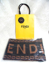 Sciarpa lunga FENDI Zucca