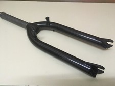 Mid School BMX Odyssey Unstamped Flatland Fork 1pc headtube U-brake 14mm slots