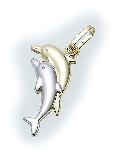 Ciondolo delfino oro - delfino,