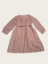 Il Gufo Pink Pleated Dress