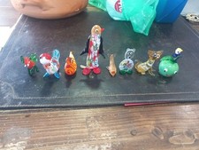 8 Pezzi Animale Vetro Murano