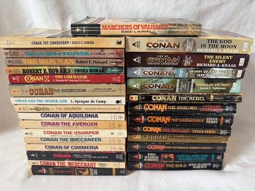 Conan the barbarian books - 29,