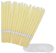 20 PCS Coni per Orecchie,Candele Coniche, Rimozione Del Cerume,- Cera D’Api E Mu