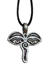 Collana con ciondolo occhi di