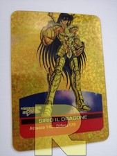 Sirio Il Dragone 137 ® Gold Holo ® Cavalieri Dello Zodiaco Lamincards 2008 ® EX