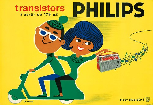 Philips transistors scooter - transistors,