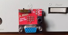 ATARI ST Din13 to VGA Adapter LOW-MEDIUM(15khz)/HIGH Switchable with Audio PRO