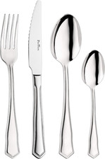 Set 24 Posate Con Coltello