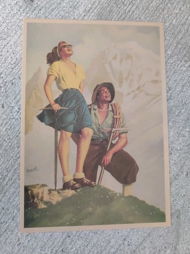 Cartolina boccasile - cartolina,