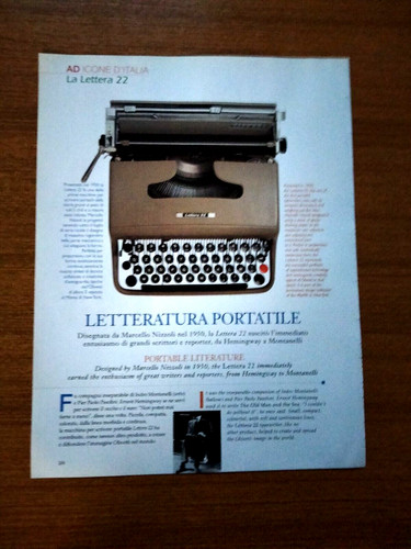 Olivetti lettera design - olivetti, 22
