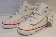 INFANTS CONVERSE PADDED COLLAR SLIP MID WHITE TRAINER 