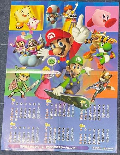 Nintendo pokemon calendario - nintendo,