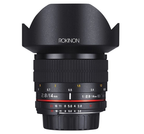 Rokinon 14mm if - 14mm, f2.8