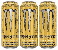 3 Lattine MONSTER ULTRA GOLDEN