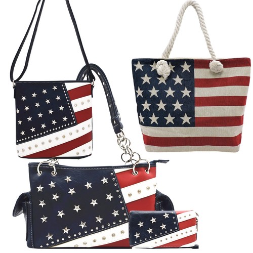 Set borsa bandiera americana