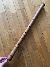 Shakuhachi Flauto Bambù Strumento Giapponese Classico Tradizionale