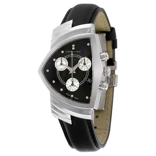 Hamilton ventura chrono black - chrono,