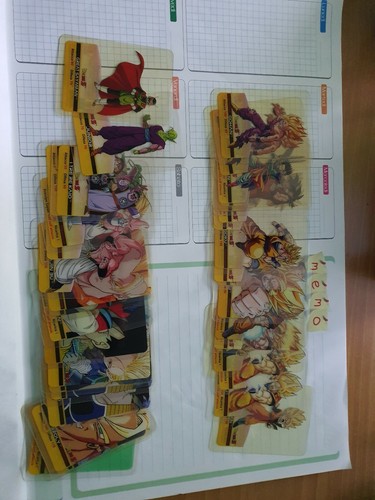 Lamincards dragon ball - , z