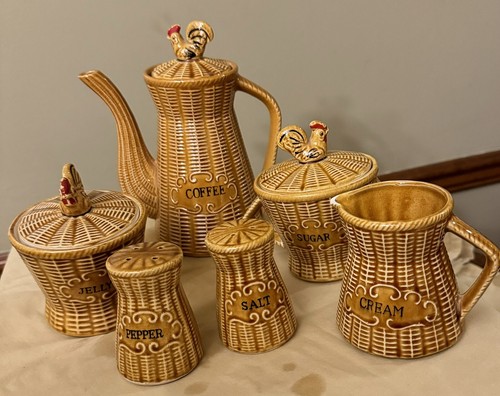 Set colazione gallo - , tessuto