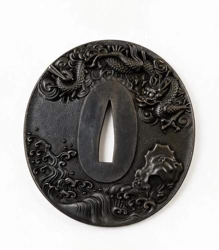 Tsuba tipo giapponese modello