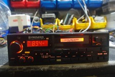 Autoradio d'epoca PIONEER KE-6300SDK con lettore cassette autoreverse