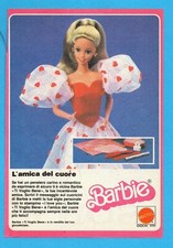 TOP984-PUBBLICITA'/ADVERTISING-1984- BARBIE "TI VOGLIO BENE"