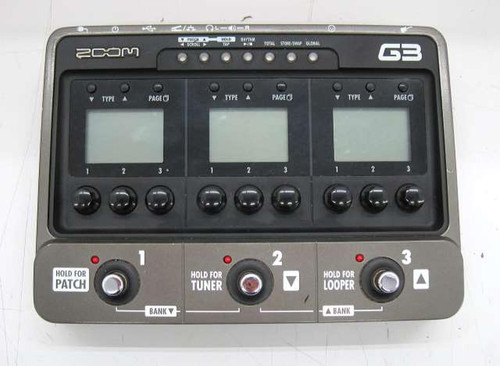 Zoom pedale chitarra - g3,