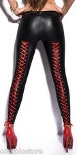 18256 Leggings Neri Lucidi