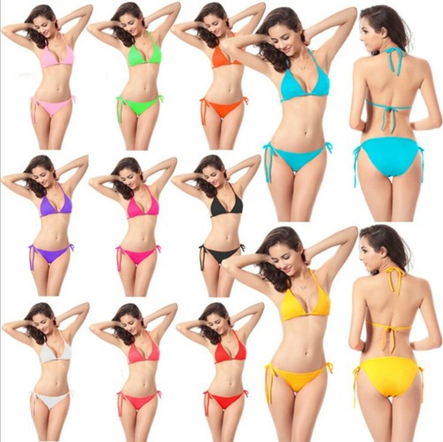 Bikini donna set top pantaloni