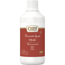 CHEF Vitello Liquido Concentrato Perfetto per Zuppe e Salse 1000ml