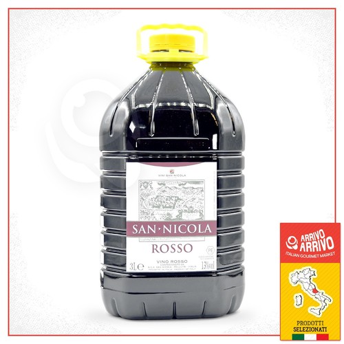 Vino rosso cantine san - rosso,