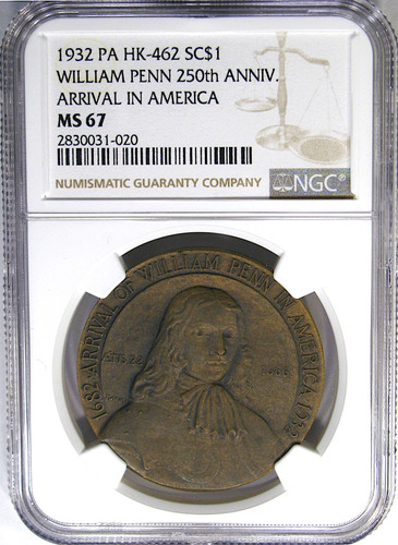 Medaglia usa 1932 462 - 1932, hk-462