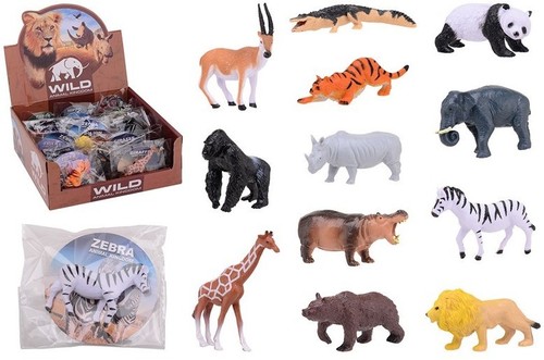 Bustina con animali assortiti - animali,
