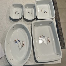 Thun 1794 Chech Forno a Tavola Tetti da Forno Madre Oca Set di 5